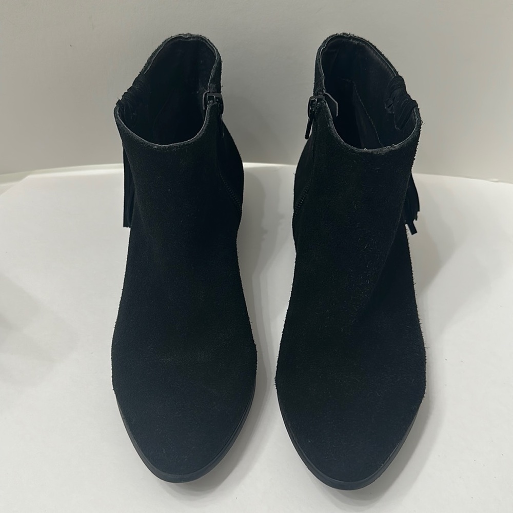 Women’s Black Suede Booties